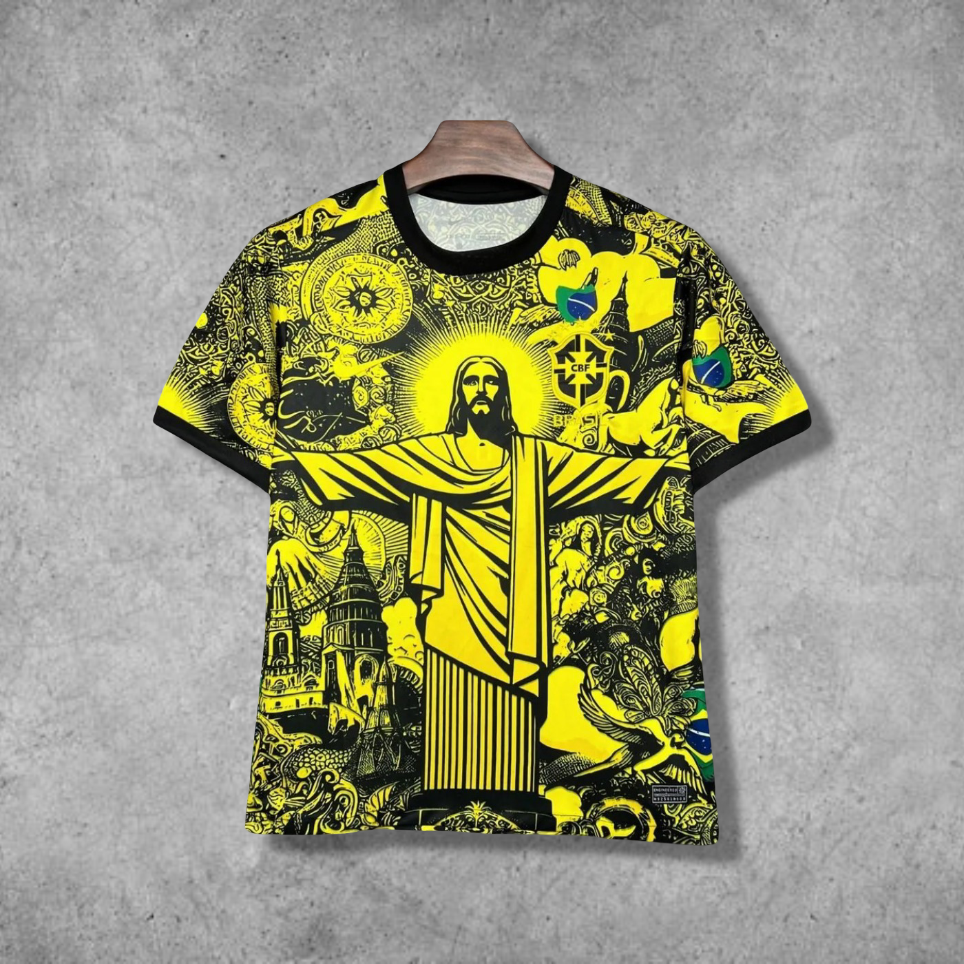 Brazil "Jesus" Premium Yellow Kit