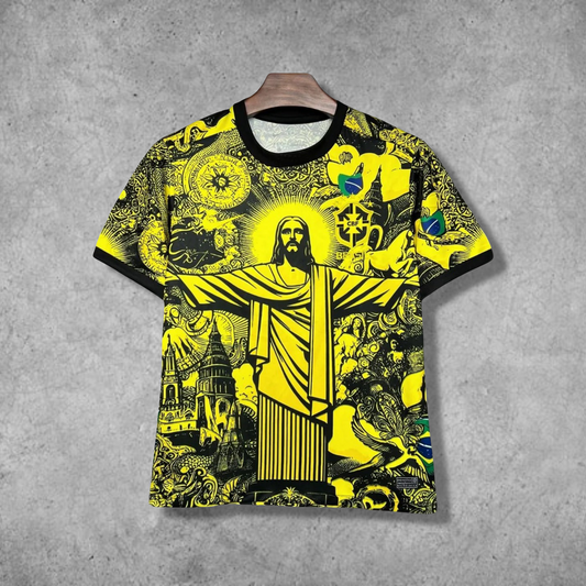 Brazil "Jesus" Premium Yellow Kit