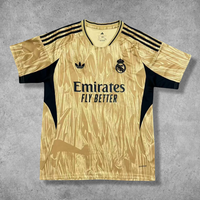 25/26 Real Madrid Training Gold Kit