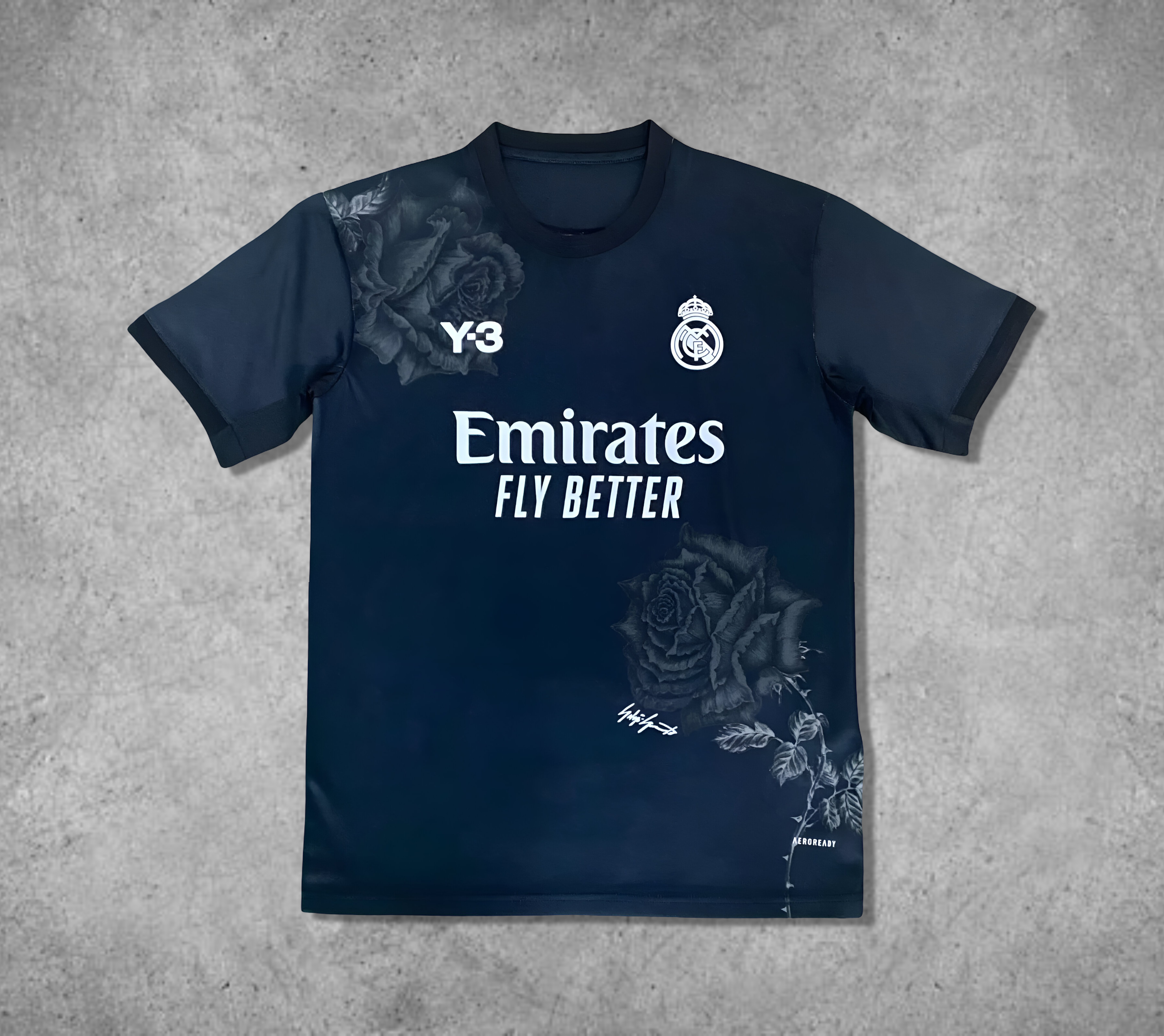 Real Madrid x Y3 4th Black Kit